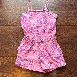 GAP Pink Floral Kids Romper